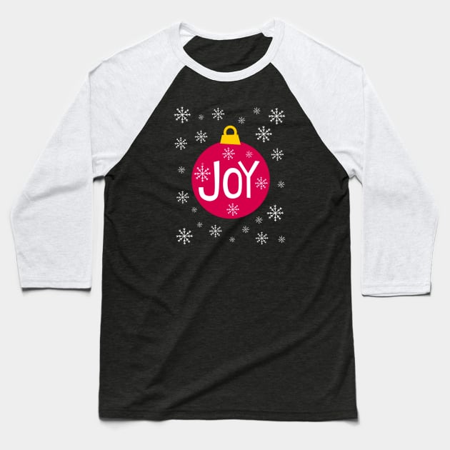 christmas joy Baseball T-Shirt by lonway